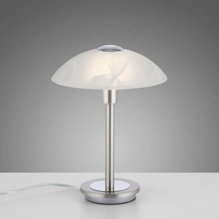 Lampe de table Paul Neuhaus ENOVA LED Argenté, 1 lumière