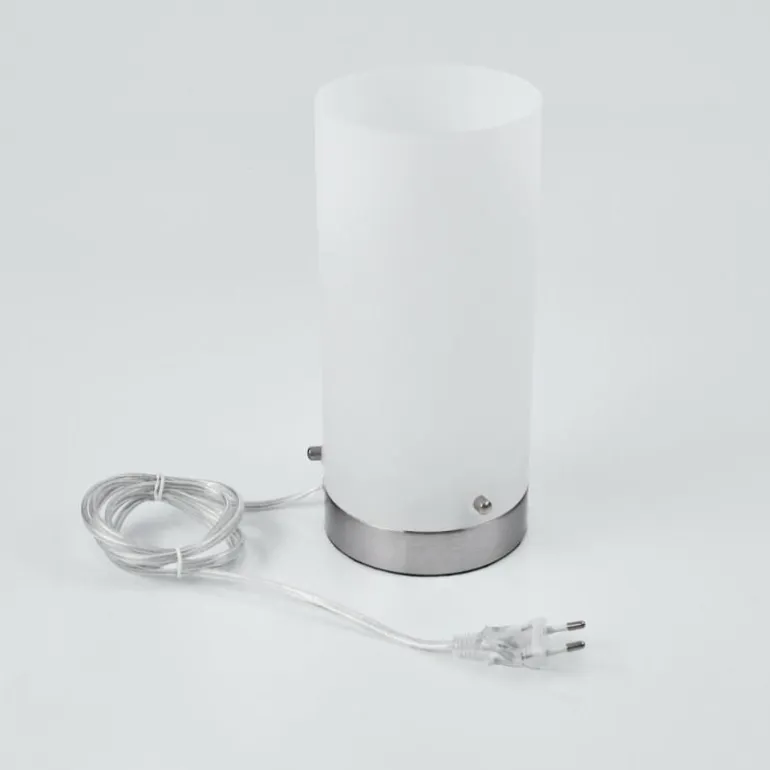 Lampe de table Peman LED Nickel mat, 1 lumière