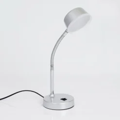 Lampe de table Pineda LED Chrome, 1 lumière