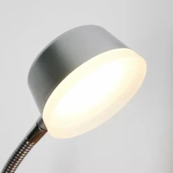 Lampe de table Pineda LED Chrome, 1 lumière