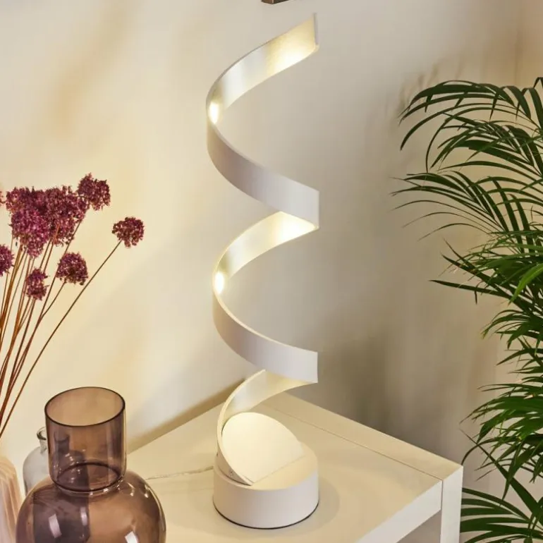 Lampe de table Pitasch LED Blanc, 1 lumière