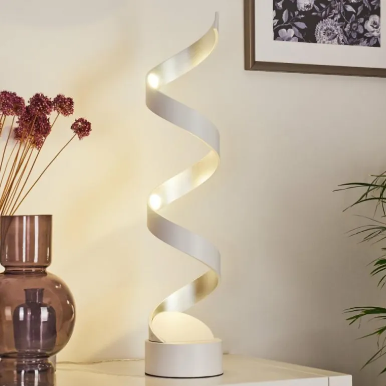 Lampe de table Pitasch LED Blanc, 1 lumière