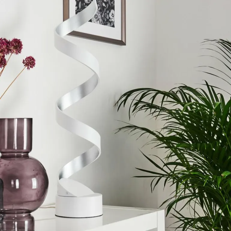 Lampe de table Pitasch LED Blanc, 1 lumière