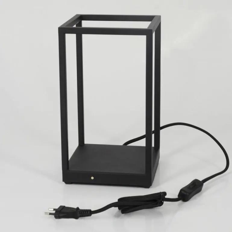 Lampe de table Ranquile LED Noir, 2 lumières
