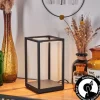 Lampe de table Ranquile LED Noir, 2 lumières
