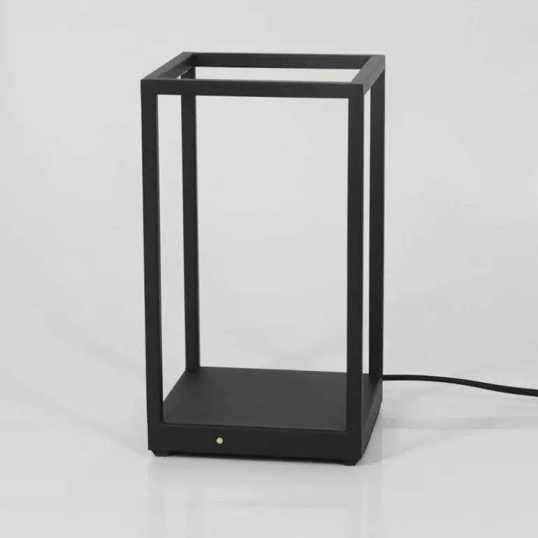 Lampe de table Ranquile LED Noir, 2 lumières