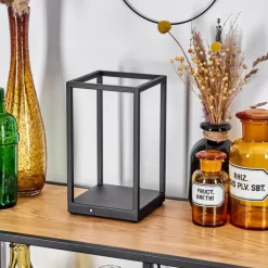 Lampe de table Ranquile LED Noir, 2 lumières