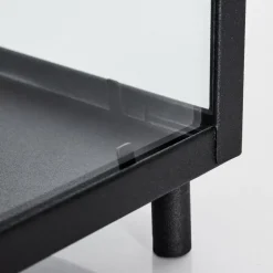 Lampe de table Raupunga Noir, 1 lumière