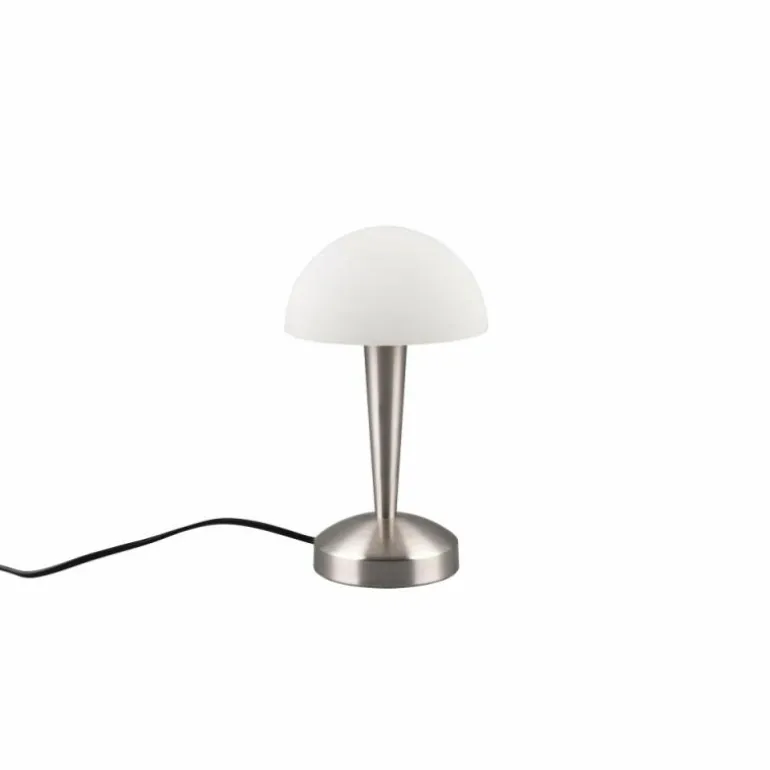 Lampe de table Reality CANARIA LED Nickel mat, 1 lumière