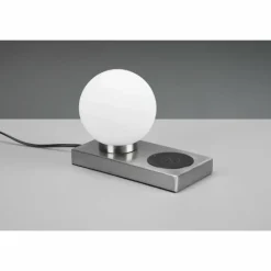 Lampe de table Reality Chloe Nickel mat, 1 lumière