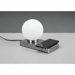 Lampe de table Reality Chloe Nickel mat, 1 lumière