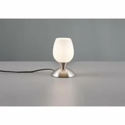 Lampe de table Reality Cup 2 Nickel mat, 1 lumière