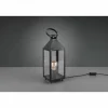 Lampe de table Reality Farola LED Noir, 1 lumière