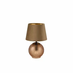 Lampe de table Reality Jonna Ambre, 2 lumières