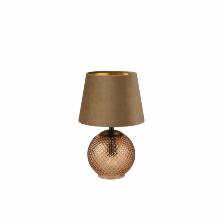 Lampe de table Reality Jonna Ambre, 2 lumières