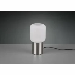 Lampe de table Reality Nico LED Nickel mat, 1 lumière
