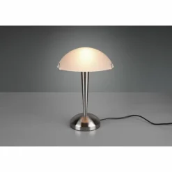 Lampe de table Reality Pilz 2 Nickel mat, 1 lumière