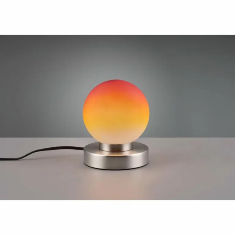 Lampe de table Reality Prinz 2 Nickel mat, 1 lumière