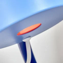 Lampe de table Rougemont LED Bleu, 1 lumière