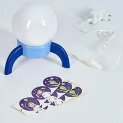 Lampe de table Rougemont LED Bleu, 1 lumière