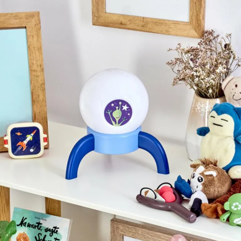 Lampe de table Rougemont LED Bleu, 1 lumière