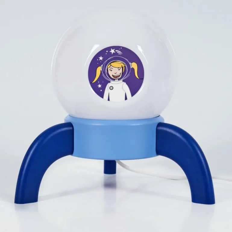 Lampe de table Rougemont LED Bleu, 1 lumière