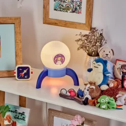 Lampe de table Rougemont LED Bleu, 1 lumière