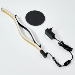 Lampe de table Serlande LED Noir, 1 lumière