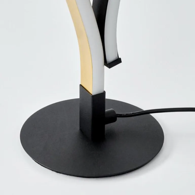 Lampe de table Serlande LED Noir, 1 lumière