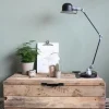 Lampe de table Steinhauer Darvin Gris, Noir, 1 lumière
