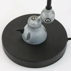 Lampe de table Steinhauer Darvin Gris, Noir, 1 lumière