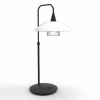 Lampe de table Steinhauer Tallerken LED Noir, 6 lumières