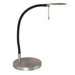 Lampe de table Steinhauer Turound LED Acier brossé, 1 lumière