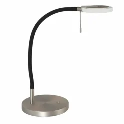 Lampe de table Steinhauer Turound LED Acier brossé, 1 lumière