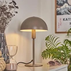 Lampe de table Tati Gris, 1 lumière