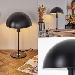 Lampe de table Tati Noir, 1 lumière