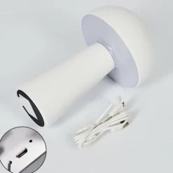 Lampe de table Telve LED Blanc, 1 lumière