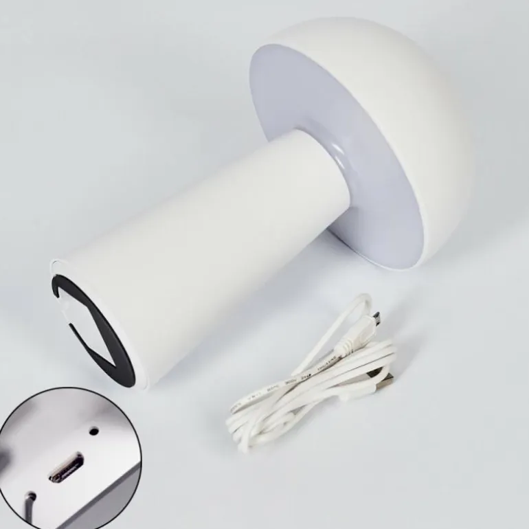 Lampe de table Telve LED Blanc, 1 lumière