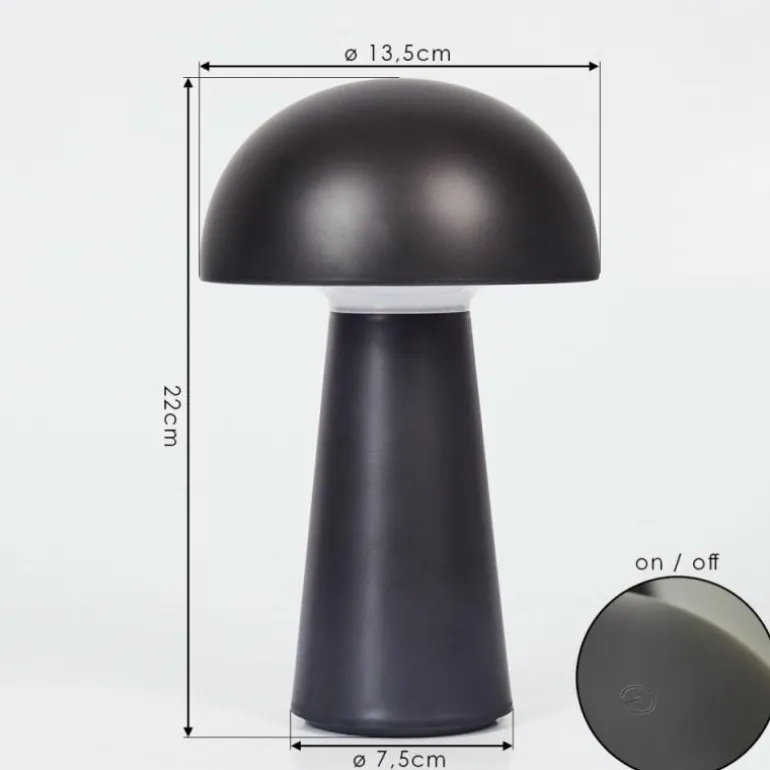 Lampe de table Telve LED Blanc, 1 lumière