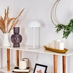 Lampe de table Tom Blanc, 1 lumière