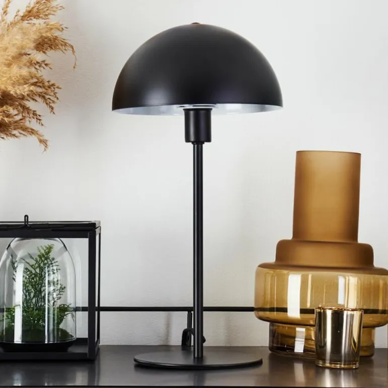Lampe de table Tom Kings Noir, Blanc, 1 lumière