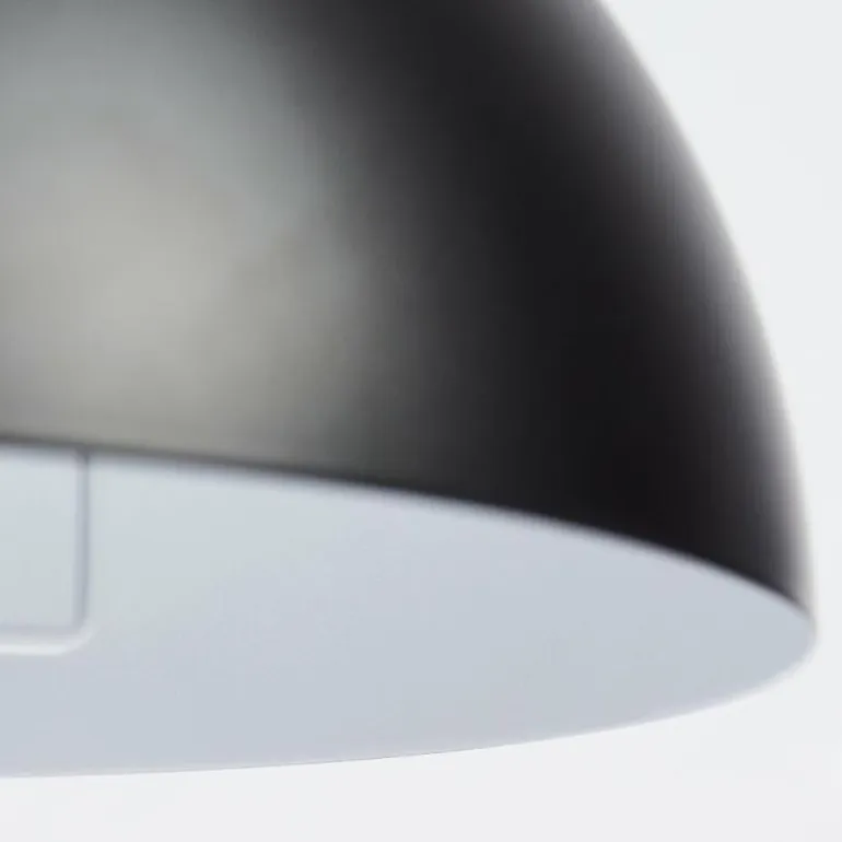 Lampe de table Tom Kings Noir, Blanc, 1 lumière