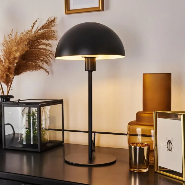 Lampe de table Tom Kings Noir, Blanc, 1 lumière