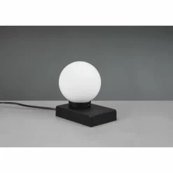 Lampe de table Trio Davi 2 Noir, 1 lumière
