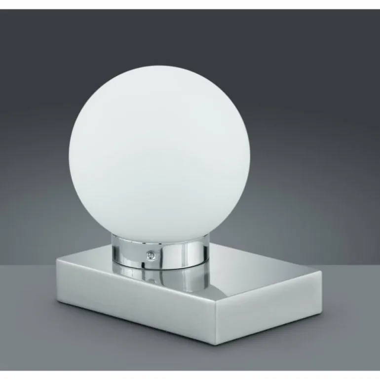 Lampe de table Trio Davi 2 Nickel mat, 1 lumière