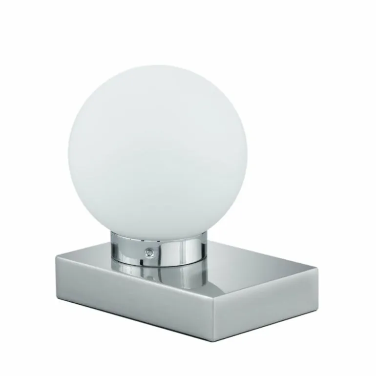Lampe de table Trio Davi 2 Nickel mat, 1 lumière