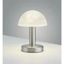 Lampe de table Trio Fynn 2 Nickel mat, 1 lumière