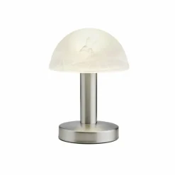 Lampe de table Trio Fynn 2 Nickel mat, 1 lumière