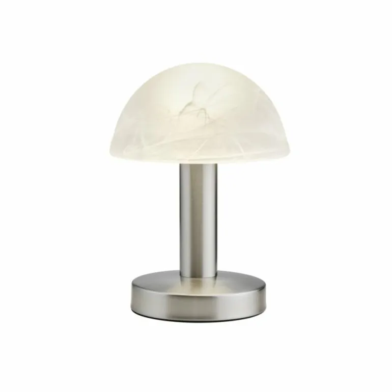 Lampe de table Trio Fynn 2 Nickel mat, 1 lumière
