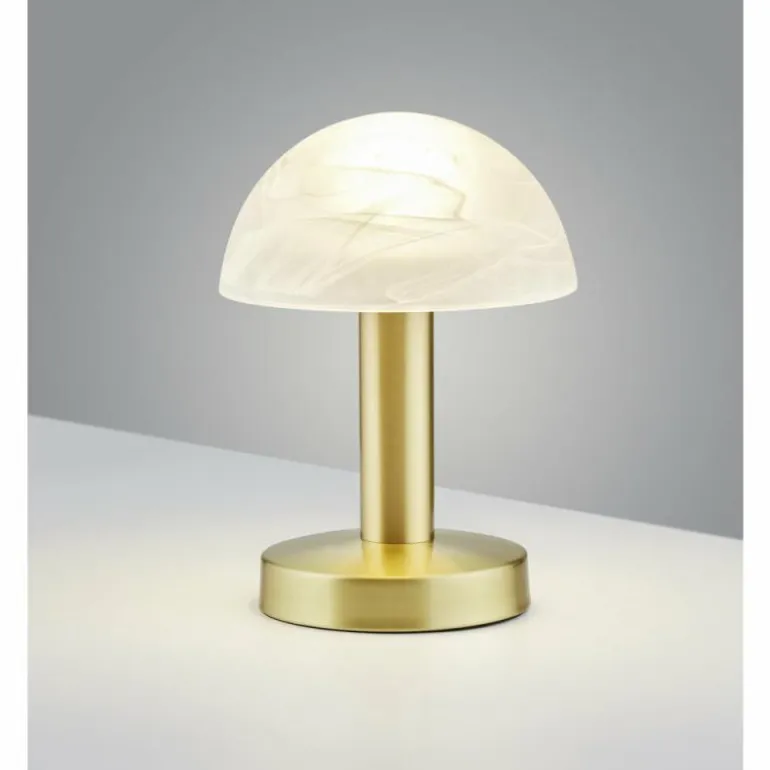 Lampe de table Trio Fynn 2 Laiton, 1 lumière